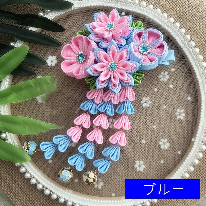 髪飾り 日本国内当日発送 6color ヘアアクセサリー 花 和装 小物 浴衣 成人式 クリップ 七五三 卒業式 入学式 髪留め 着物 振袖 袴 結婚式 お祭り #h32 |  | 05