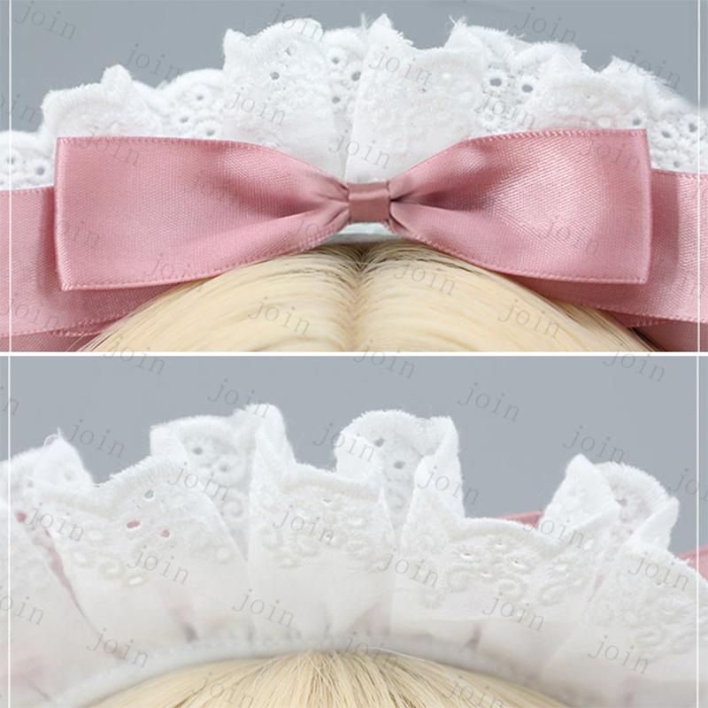 h45#メイド 蝶結び カチューシャ 日本国内 当日発送 ロリータ ヘッドドレス かわいい  カチューシャ 蝶結び リボン コスプレ ゴスロリ |  | 13