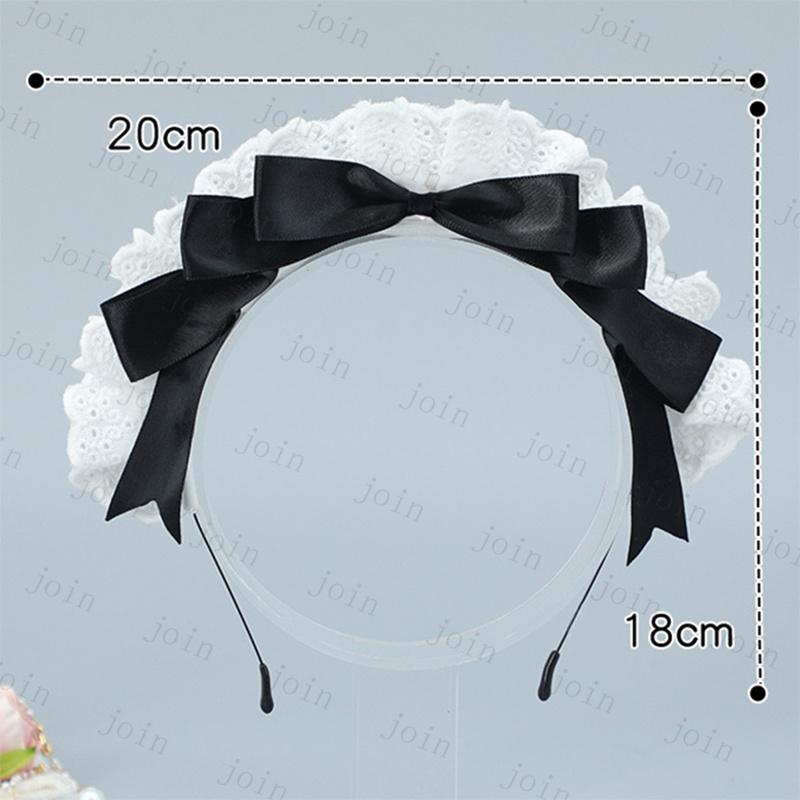 h45#メイド 蝶結び カチューシャ 日本国内 当日発送 ロリータ ヘッドドレス かわいい  カチューシャ 蝶結び リボン コスプレ ゴスロリ |  | 14