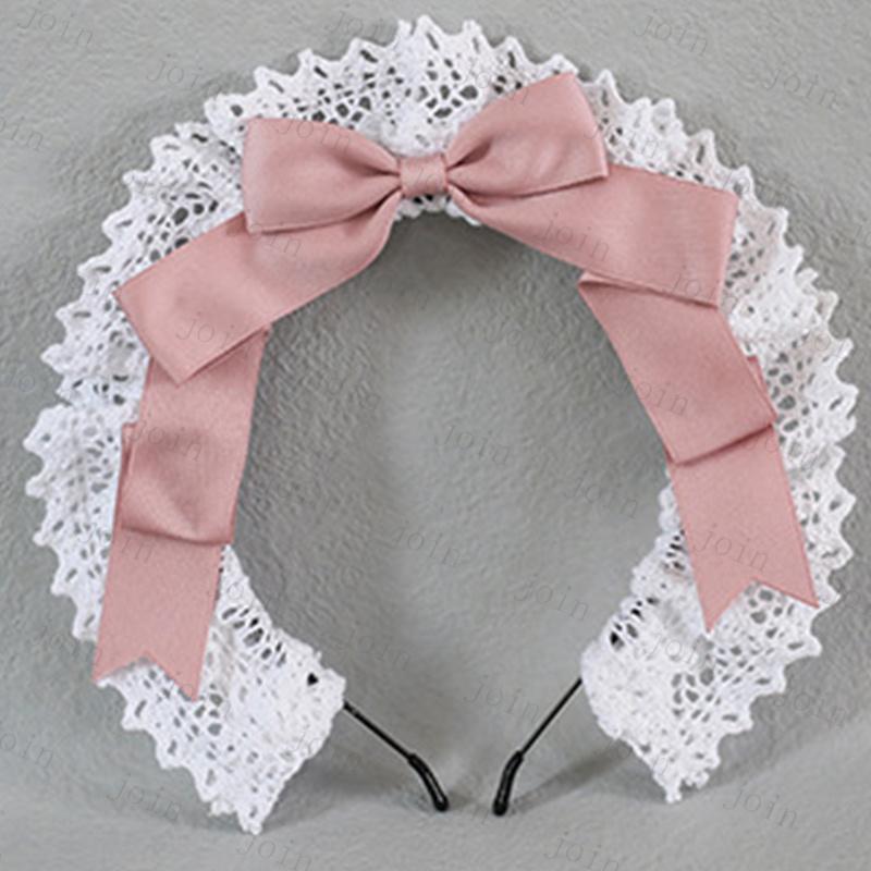 h45#メイド 蝶結び カチューシャ 日本国内 当日発送 ロリータ ヘッドドレス かわいい  カチューシャ 蝶結び リボン コスプレ ゴスロリ |  | 15