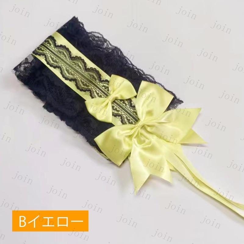 ロリータ ヘッドドレス (h51#) 日本国内 当日発送 10color ヘアバンド 髪飾り リボン ゴスロリ 可愛い ヘアアクセサリー Lolita ロリータファッション |  | 15