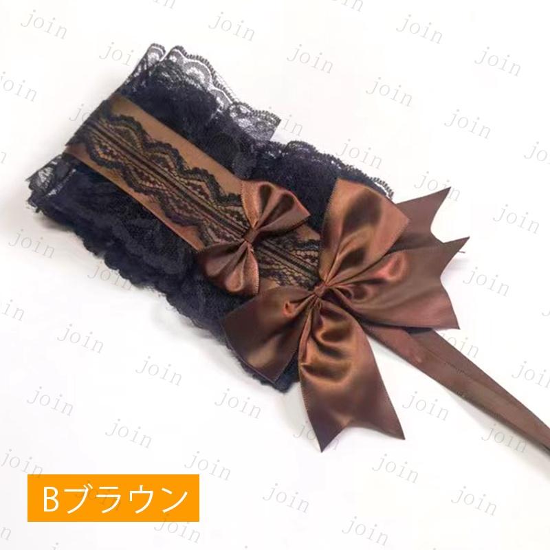 ロリータ ヘッドドレス (h51#) 日本国内 当日発送 10color ヘアバンド 髪飾り リボン ゴスロリ 可愛い ヘアアクセサリー Lolita ロリータファッション |  | 16