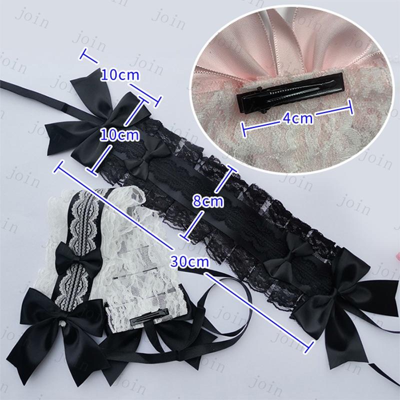 ロリータ ヘッドドレス (h51#) 日本国内 当日発送 10color ヘアバンド 髪飾り リボン ゴスロリ 可愛い ヘアアクセサリー Lolita ロリータファッション |  | 18