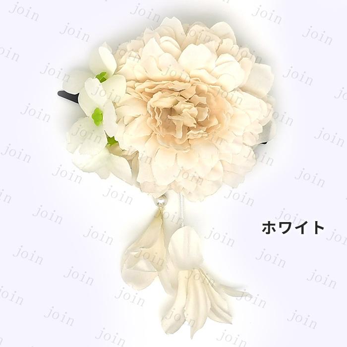 髪飾り 日本国内当日発送 3color 浴衣 花 結婚式 着物 成人式 アクセサリー 七五三 前撮り 卒業式 ヘアアクセサリー 和装 花嫁 子供 こども クリップ 振袖 #h62 |  | 03