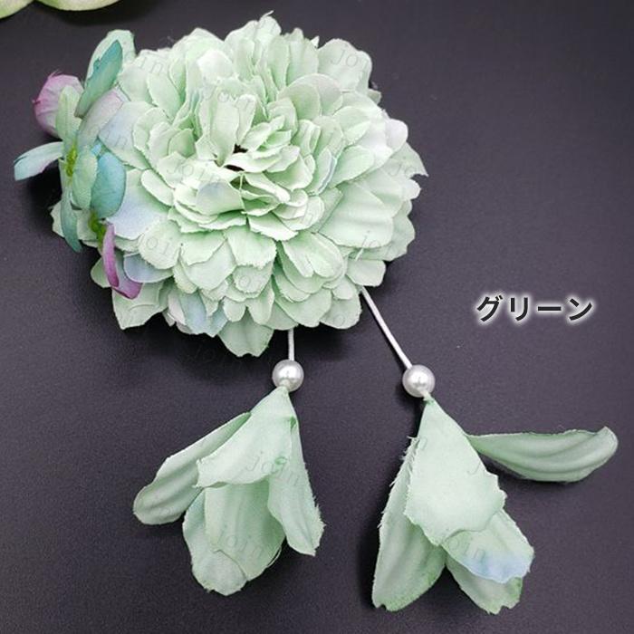髪飾り 日本国内当日発送 3color 浴衣 花 結婚式 着物 成人式 アクセサリー 七五三 前撮り 卒業式 ヘアアクセサリー 和装 花嫁 子供 こども クリップ 振袖 #h62 |  | 08