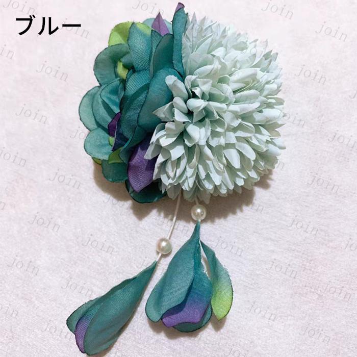 髪飾り 花 日本国内当日発送 4color 振袖 成人式 着物 卒業式 浴衣 和装 七五三 おすすめ 子供 大人 盆踊り 人気 ヘアアクセサリー 結婚式 髪留め #h63 |  | 05