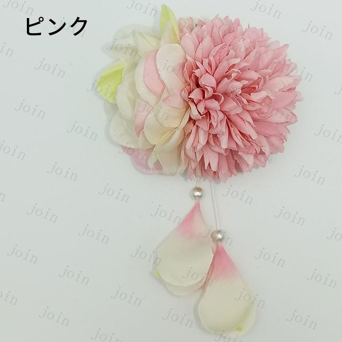 髪飾り 花 日本国内当日発送 4color 振袖 成人式 着物 卒業式 浴衣 和装 七五三 おすすめ 子供 大人 盆踊り 人気 ヘアアクセサリー 結婚式 髪留め #h63 |  | 08