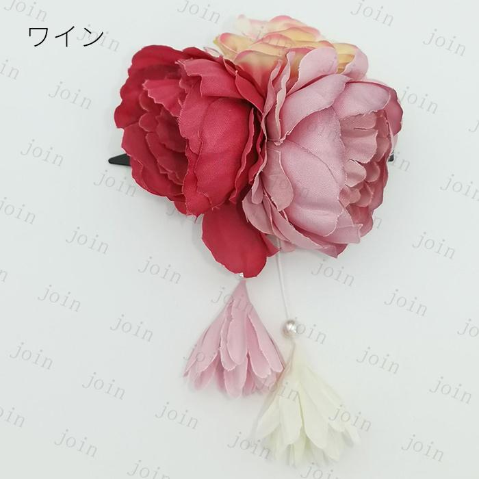 髪飾り 日本国内当日発送 3color ヘアアクセサリー レディース 和装 浴衣 成人式 七五三 卒業式 入学式 花 かんざし 髪留め つまみ細工 着物 結婚式 #h64 |  | 04