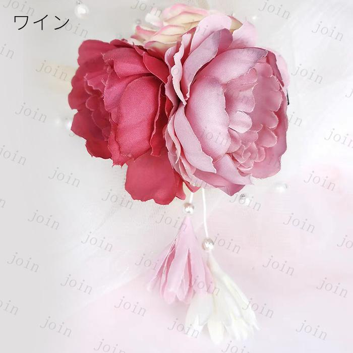 髪飾り 日本国内当日発送 3color ヘアアクセサリー レディース 和装 浴衣 成人式 七五三 卒業式 入学式 花 かんざし 髪留め つまみ細工 着物 結婚式 #h64 |  | 05