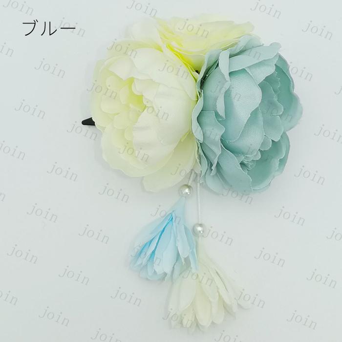 髪飾り 日本国内当日発送 3color ヘアアクセサリー レディース 和装 浴衣 成人式 七五三 卒業式 入学式 花 かんざし 髪留め つまみ細工 着物 結婚式 #h64 |  | 06