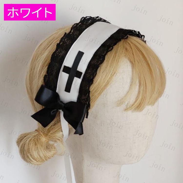 カチューシャ ロリータ  (h66#) 当日発送 5color ヘアバンド 髪飾り ヘアクリップ リボン ヘアアクセサリー Lolita ヘッドドレス ゴシック ゴスロリ コスプレ |  | 02