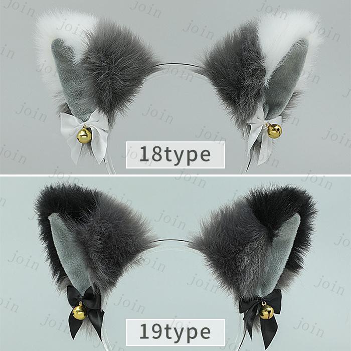 カチューシャ 猫耳 (h68) 日本国内当日発送 19type ロリータ 髪飾り ヘッドドレス ゴスロリ ヘアアクセサリー レディース ハロウィン コスプレ ねこ耳 メイド |  | 15