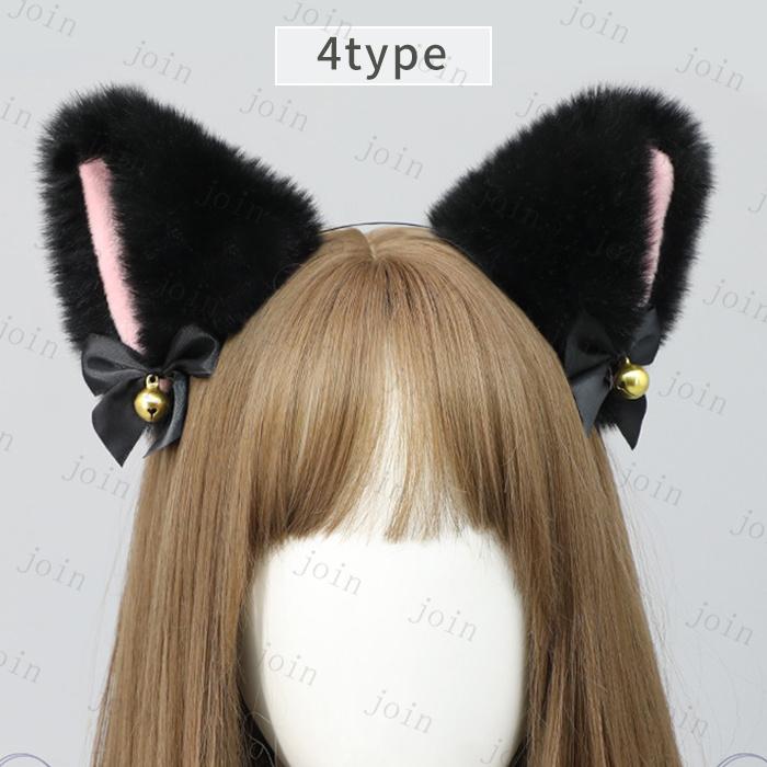 カチューシャ 猫耳 (h68) 日本国内当日発送 19type ロリータ 髪飾り ヘッドドレス ゴスロリ ヘアアクセサリー レディース ハロウィン コスプレ ねこ耳 メイド |  | 04