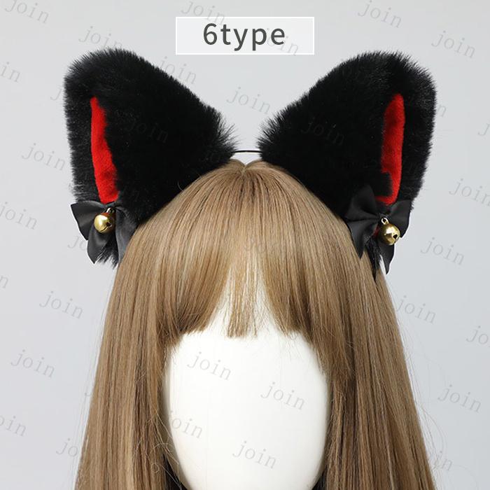 カチューシャ 猫耳 (h68) 日本国内当日発送 19type ロリータ 髪飾り ヘッドドレス ゴスロリ ヘアアクセサリー レディース ハロウィン コスプレ ねこ耳 メイド |  | 06