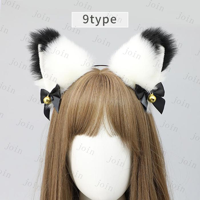 カチューシャ 猫耳 (h68) 日本国内当日発送 19type ロリータ 髪飾り ヘッドドレス ゴスロリ ヘアアクセサリー レディース ハロウィン コスプレ ねこ耳 メイド |  | 08