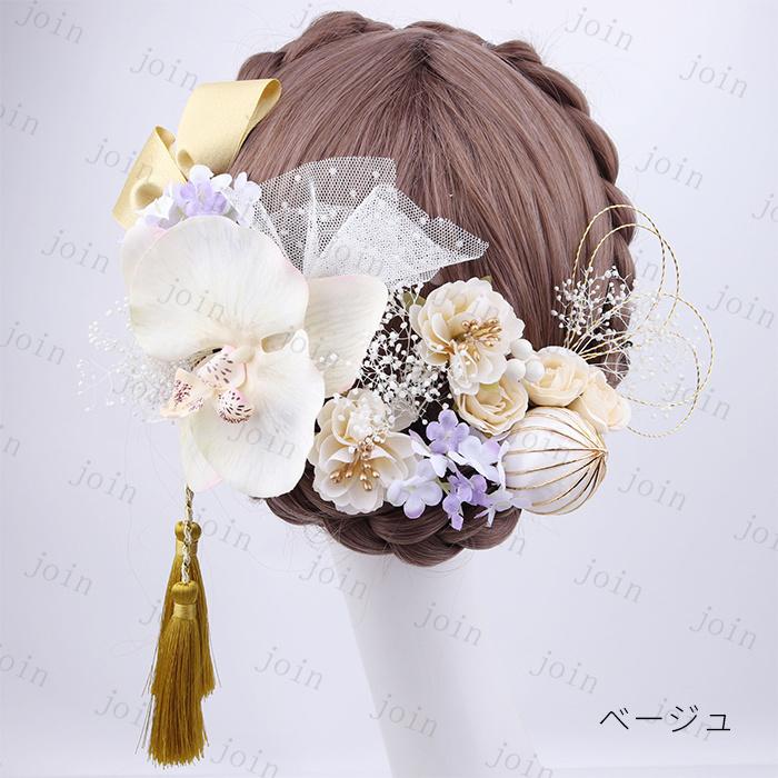 髪飾り 日本国内当日発送 成人式 ドライフラワー 振袖 袴 造花 ヘッドドレス ウェディング 結婚式 卒業式 ヘアアクセサリー 花飾り 和風 花嫁 和装 浴衣 #h69 |  | 03