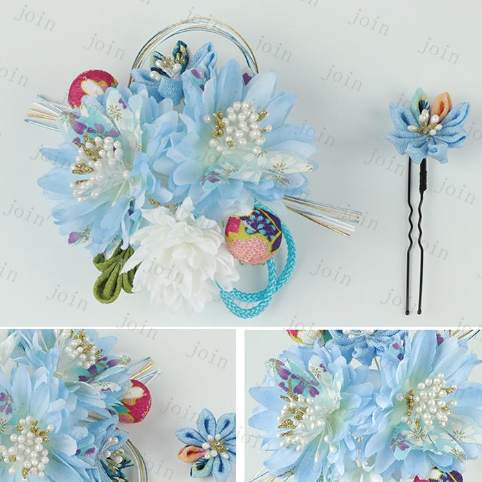 ヘアアクセサリー 日本国内当日発送 髪飾り 浴衣 振袖 着物 成人式 七五三 和装小物 お花髪飾り 髪かざり 子供 大人 結婚式 造花 卒業式 ヘッドドレス 祭り #h71 |  | 07