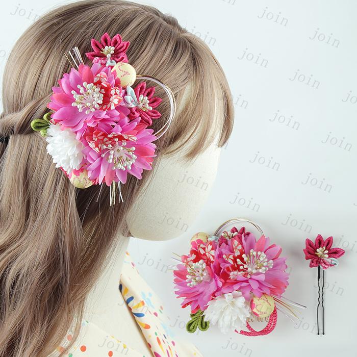 ヘアアクセサリー 日本国内当日発送 髪飾り 浴衣 振袖 着物 成人式 七五三 和装小物 お花髪飾り 髪かざり 子供 大人 結婚式 造花 卒業式 ヘッドドレス 祭り #h71 |  | 08