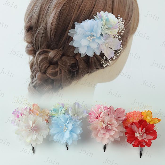 h72#髪飾り 成人式 当日発送 ヘアアクセサリー 浴衣 結婚式 着物 七五三 前撮り 卒業式 和装 花嫁 ヘアピン 和服 ヘッドドレス 振袖 ウェディング 造花 |  | 07