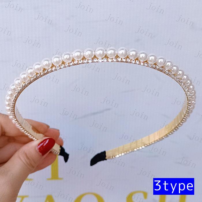 カチューシャ (h73#) 日本国内当日発送 9type ヘアバンド パール ヘアアクセサリー レディース 結婚式 パーティー 髪飾り おしゃれ 大人 真珠 発表会 フォーマル |  | 03