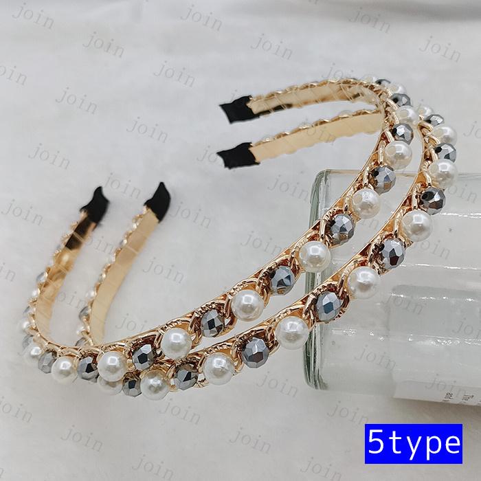 カチューシャ (h73#) 日本国内当日発送 9type ヘアバンド パール ヘアアクセサリー レディース 結婚式 パーティー 髪飾り おしゃれ 大人 真珠 発表会 フォーマル |  | 05