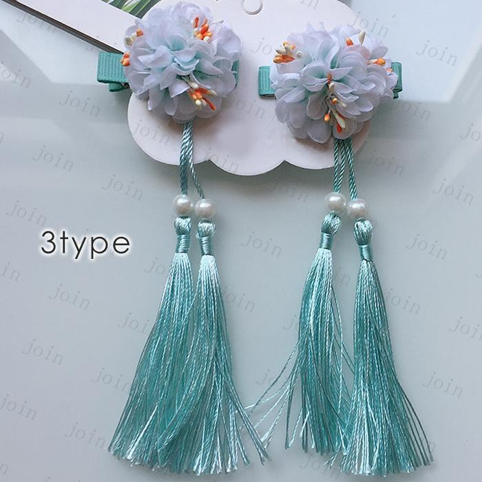 髪飾り 日本国内当日発送 2点セット 4type 浴衣 成人式 七五三 卒業式 ヘアアクセサリー 着物 和風 和装小物 花飾り 造花 振袖 結婚式 花火大会 ぶら飾り #h84 |  | 06