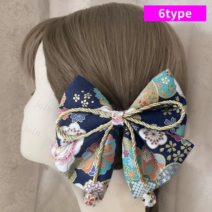 髪飾り リボン 着物 (h97#) 当日発送 20type ヘアアクセサリー 和装 成人式 つまみ細工 振袖 卒業式 袴 ピンク 髪留め ヘッドドレス 古典 ちりめん ヘアアレンジ |  | 06