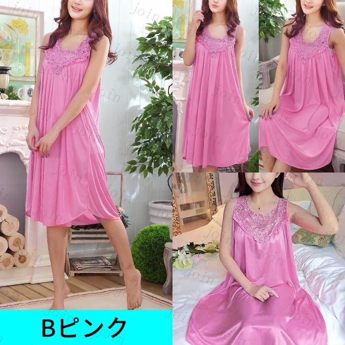 パジャマ レディース 半袖 日本国内当日発送 2type ルームウェア ノースリーブ 可愛い ナイトウェア ネグリジェ レース 寝巻き ロング 部屋着 スリップ #pj6 |  | 11