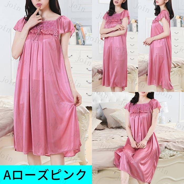 パジャマ レディース 半袖 日本国内当日発送 2type ルームウェア ノースリーブ 可愛い ナイトウェア ネグリジェ レース 寝巻き ロング 部屋着 スリップ #pj6 |  | 07