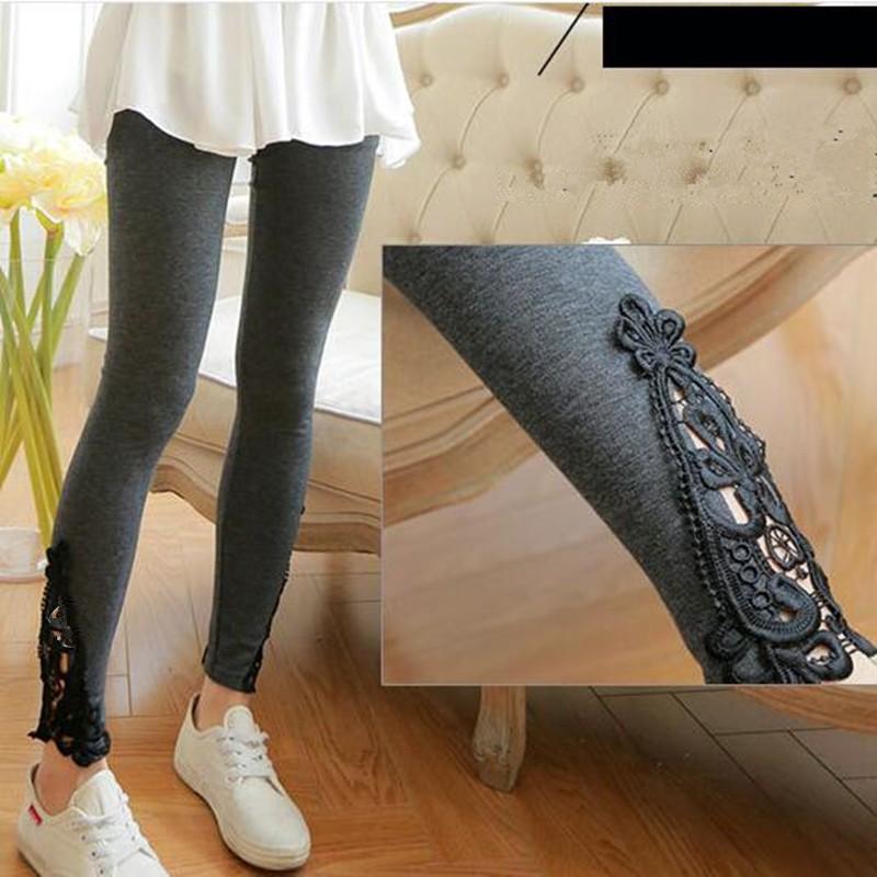 レギンス rg21# 送料無料 ストレッチ 脚口 レースアップ 美脚 ウエストゴム フリーサイズ ポイント消化　 |  | 14