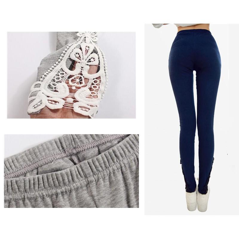 レギンス rg21# 送料無料 ストレッチ 脚口 レースアップ 美脚 ウエストゴム フリーサイズ ポイント消化　 |  | 15