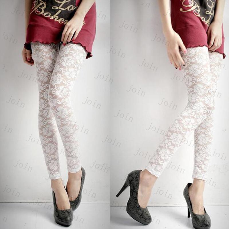 レースレギンス 日本国内当日発送 レギンス レディース 10分丈 花柄 ストレッチ 総レース 夏用 薄手 涼しい スパッツ タイツ シースルレース 美脚 #rg3 |  | 06