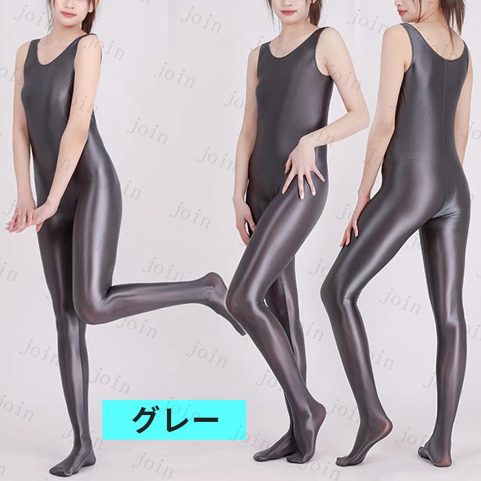 ボディスーツ レディース (s15#) 日本国内当日発送 9color 全身タイツ 光沢 コスプレ 衣装 ボディタイツ ボディストッキング ノースリーブ ジャンプスーツ 撮影 |  | 16