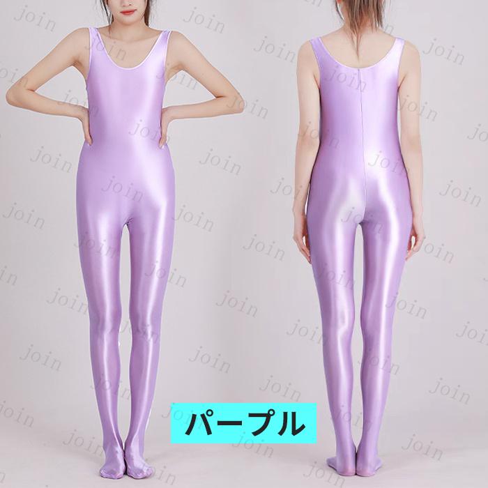 ボディスーツ レディース (s15#) 日本国内当日発送 9color 全身タイツ 光沢 コスプレ 衣装 ボディタイツ ボディストッキング ノースリーブ ジャンプスーツ 撮影 |  | 19