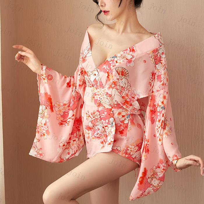 浴衣 (s18#) 日本国内当日発送 コスプレ セクシーランジェリー 下着 レディース 花柄 和服 勝負下着 Tバック 花魁 着物 ミニ浴衣 コスチューム 衣装 レディース |  | 04