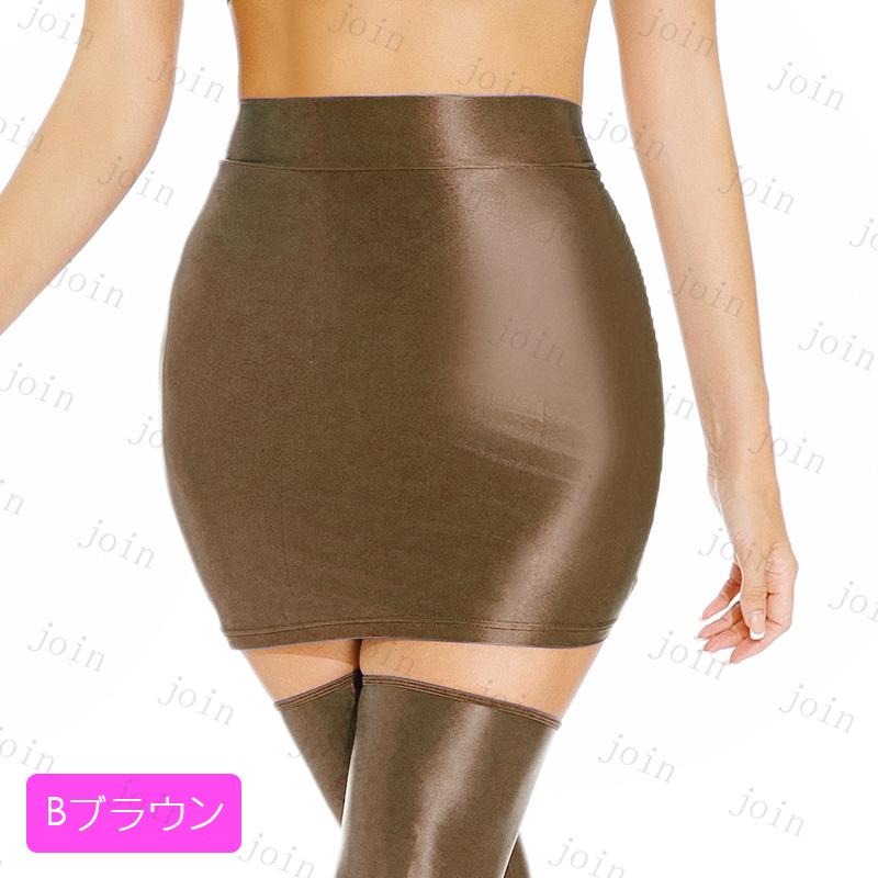 s27#セクシー スカート 光沢 当日発送 2type 9color ミニスカート 極薄 タイトスカート コスプレ 衣装 仮装 レディース シースルー 膝上 着痩せ 大きいサイズ |  | 15
