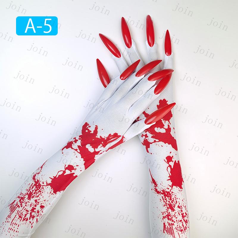 グローブ 仮装 (s28#) 当日発送 2type 鬼グローブ ハロウィン コスプレ 大人用 悪魔 グローブ 手袋 パーティー 変装グッズ 学園祭 コスチューム 恐怖 お化け 暗 |  | 05