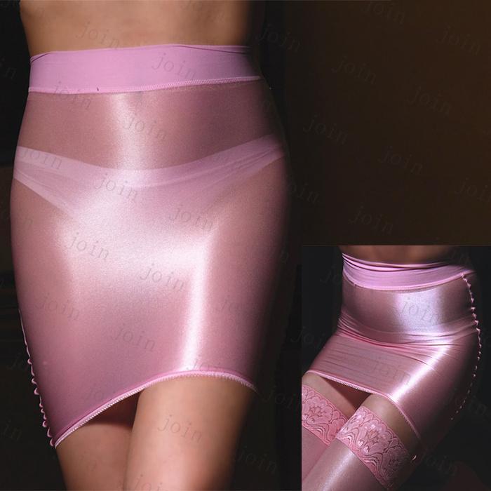 ミニスカート 光沢透明感 コスプレ 蛍光素材 伸縮性あり 韓国 無地生地 かわいい 可愛い 無地 光沢 フリーサイズ  シンプル  ロングスカート #S6 |  | 09