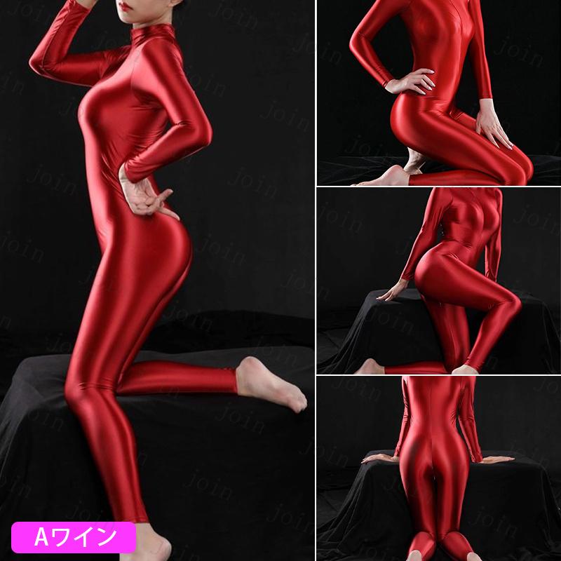 s8#全身タイツ 当日発送 3type 10color 女性 ボディストッキング 光沢  ランジェリー ストッキング ボディタイツ 美胸 おしゃれ ボディースーツ ボディライン |  | 02