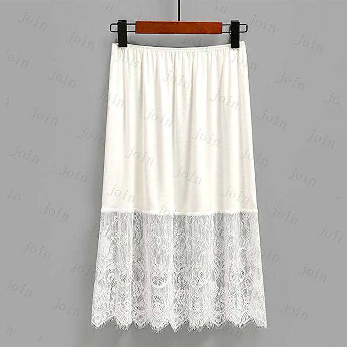 USA製　希少　オールド　クリスチャンディオール　ペチコート　レース　スカート ペチコート (#SK25) 2color スカート ロング レース 花柄 日本国内