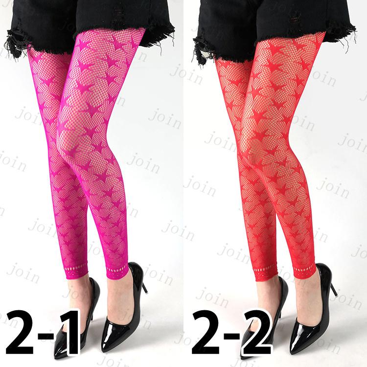 レギンスパンツ 日本国内当日発送 網タイツ スキニーパンツ レギンス レディース 薄手 シースルー 美脚 9分丈 カラータイツ 透明感 ストレッチ #st35 |  | 04