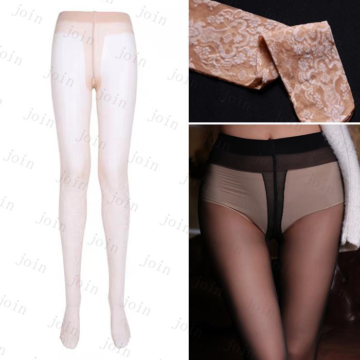 ストッキング レディース 日本国内当日発送 パンティストッキング 着圧 大きいサイズ  レース 美脚 美尻 ランジェリー インナー 脚痩せ 花柄 靴下 #st40 |  | 10