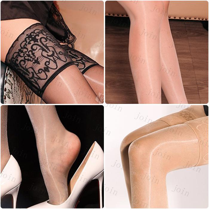 ストッキング 膝上 日本国内当日発送 4color  ニーハイストッキング 下着 レディース 女性 靴下 ランジェリー 肌着 ストレッチ レース 美脚 タイツ #st45 |  | 10