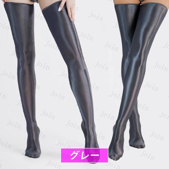 st46#ストッキング 光沢 日本国内当日発送 9colors ニーハイ