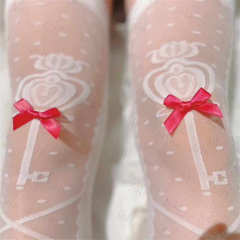 ニーハイストッキング (st76#) 当日発送 2type 5color ストッキング レディース 膝上 リボン レース ロリータ ゴスロリ オーバーニーストッキング インナー 下着 |  | 12