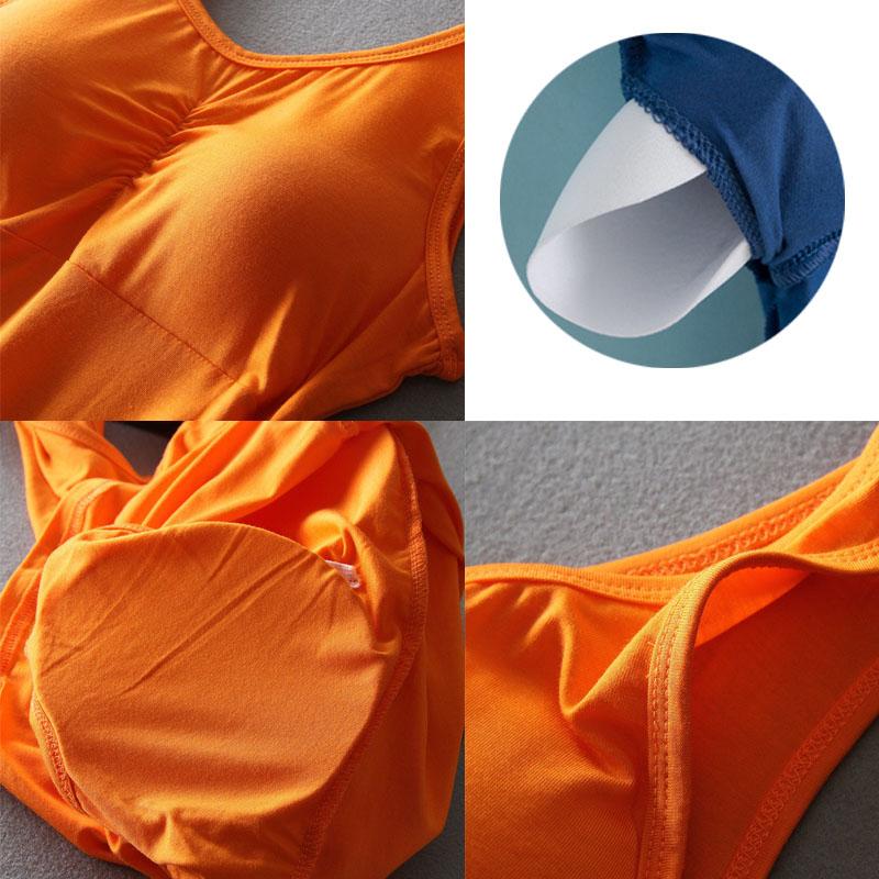 ソフトカップ取り外しノースリーブタンクトップ タンクトップカップ付き タンクトップレディース ロング丈 タンクトップレディース インナー 伸縮性あり #TK10 |  | 10