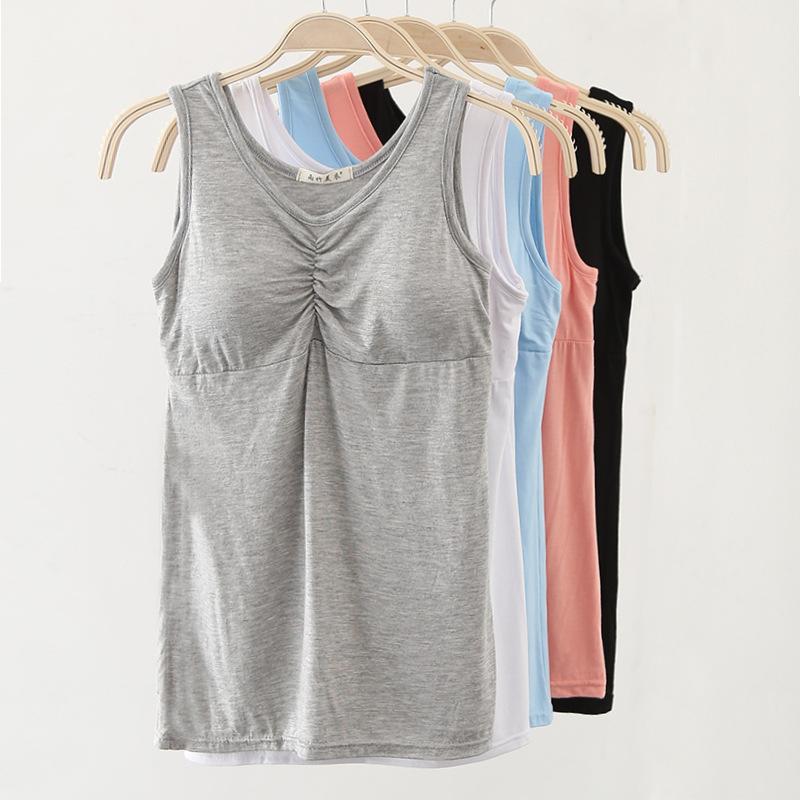 ソフトカップ取り外しノースリーブタンクトップ タンクトップカップ付き タンクトップレディース ロング丈 タンクトップレディース インナー 伸縮性あり #TK10 |  | 09