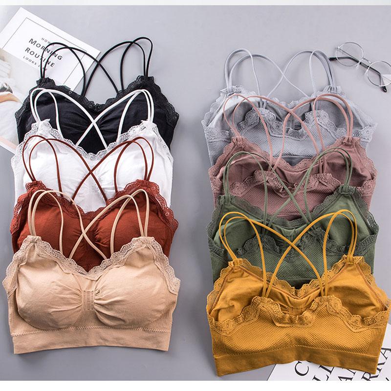 2枚セットソフトカップ取り外しブラジャー お中元 ブラジャー ノンワイヤー ブラジャー 大きいサイズ ブラジャー フルカップ 韓国ファッション お中元 #TK15 |  | 08