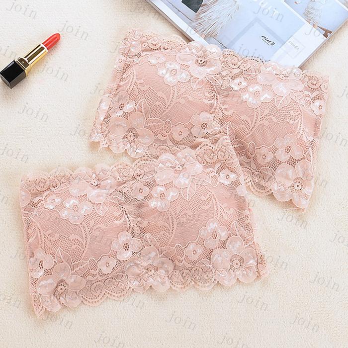 ストラップレス ブラジャー 日本国内当日発送 2枚セット ブラ 盛れる 女性 レディース インナー ノンワイヤー 肩紐なし レース カップ付き #tk21 |  | 06