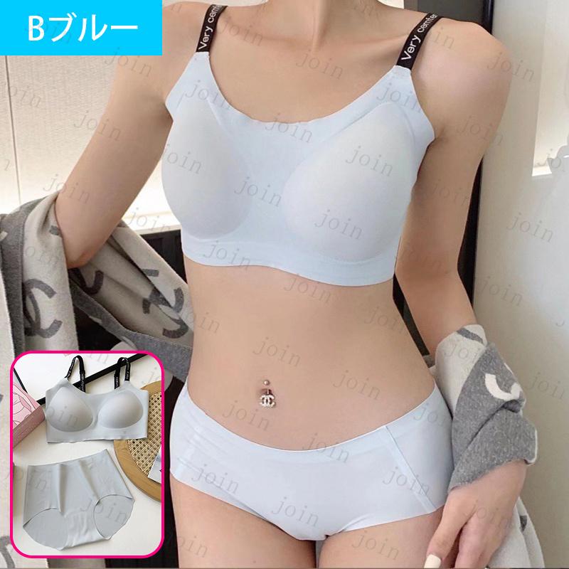 tk29#ブラショーツセット 当日発送 2type 10color 上下セット レディース 女性 下着 スポーツブラ ノンワイヤー ブラジャー ブラ ショーツ セット 快適 運動 |  | 33